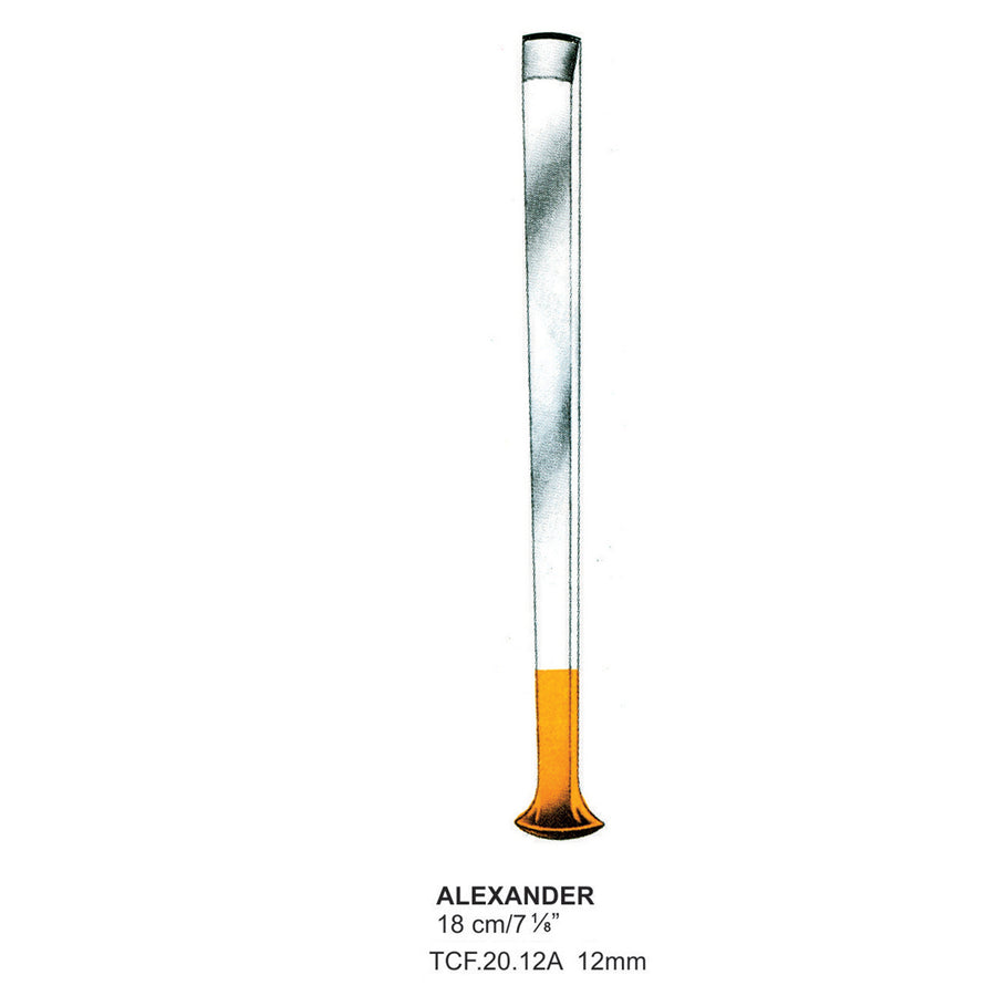TC-Alexander, Chisels, 12mm , 18cm  (Tcf.20.12A) by Dr. Frigz