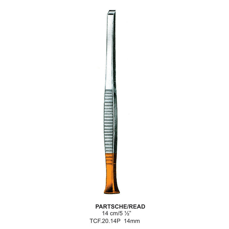 TC-Partsche/Read, Chisels, 14mm , 14cm  (Tcf.20.14P) by Dr. Frigz