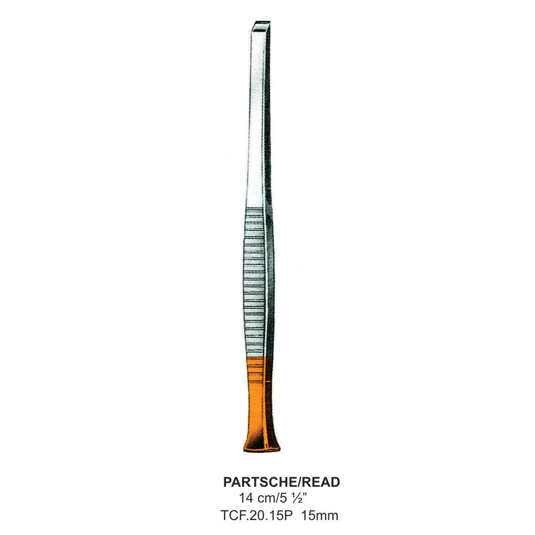 TC-Partsche/Read, Chisels, 15mm , 14cm  (Tcf.20.15P) by Dr. Frigz