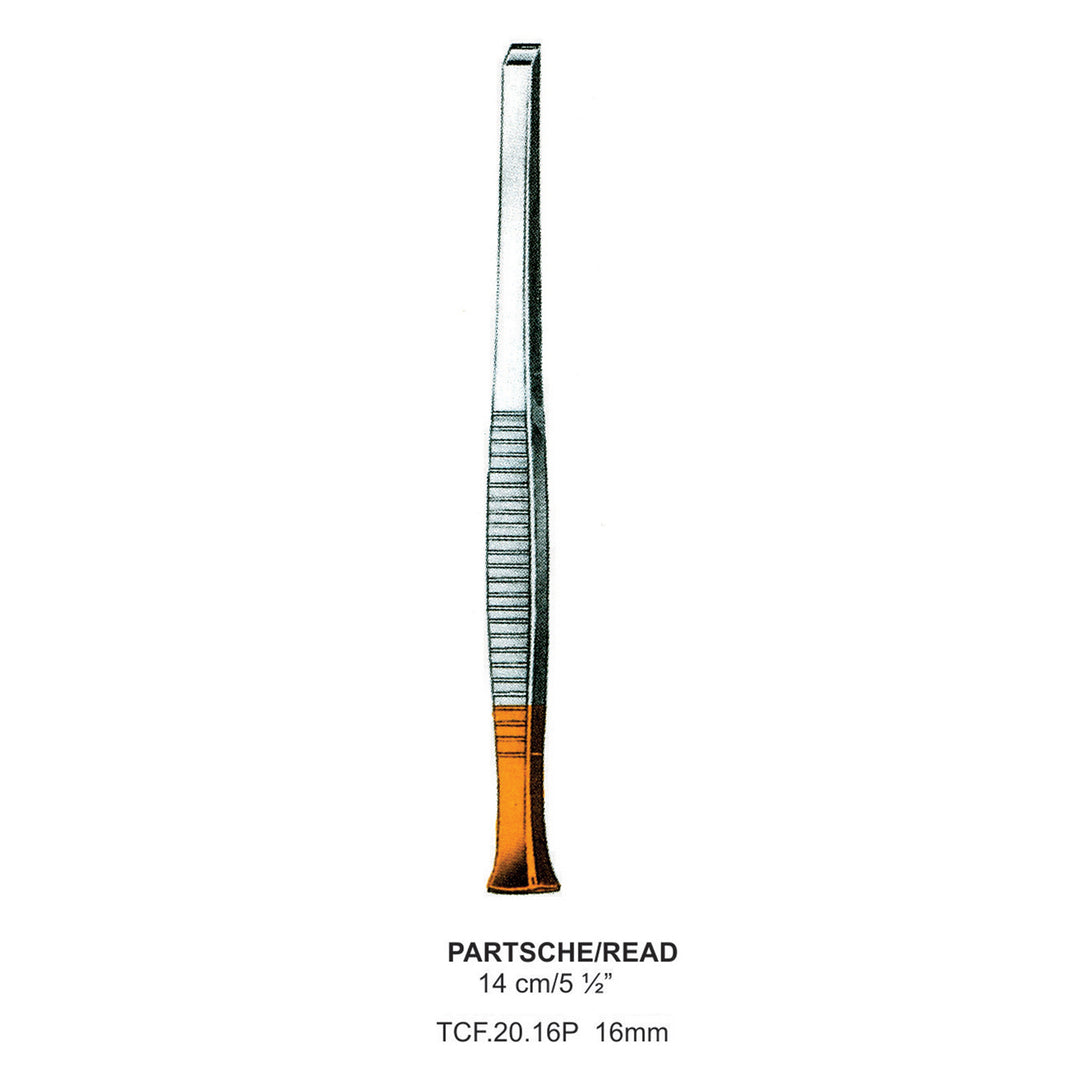 TC-Partsche/Read, Chisels, 16mm , 14cm  (Tcf.20.16P) by Dr. Frigz