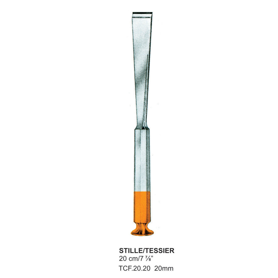 TC-Stille/Tessier, Chisels, 20mm , 20cm  (Tcf.20.20) by Dr. Frigz