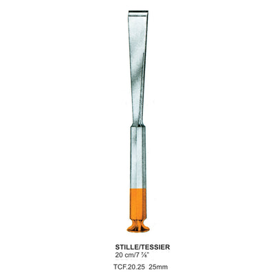 Tc-Stille/Tessier, Chisels, 25mm , 20cm (TCF-20-25)