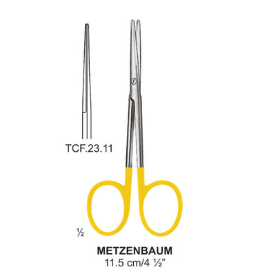 TC-Metzenbaum Scissors, Straight, 11.5cm  (TCF-23-11)