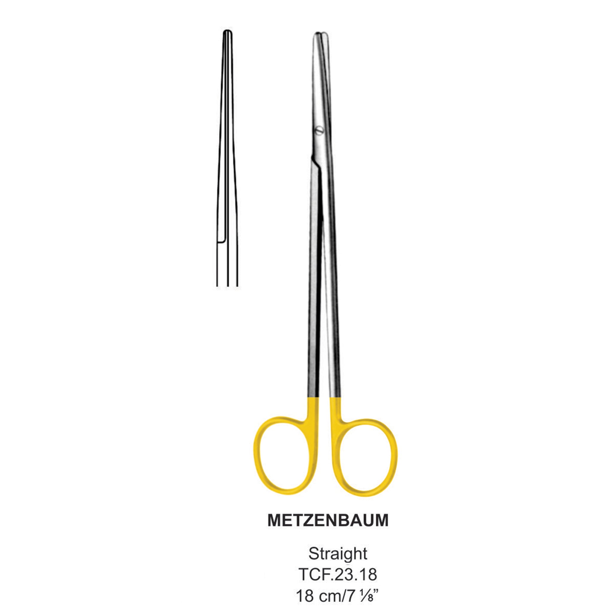 TC-Metzenbaum Dissecting Scissors Surgery Instrument – Dr Frigz