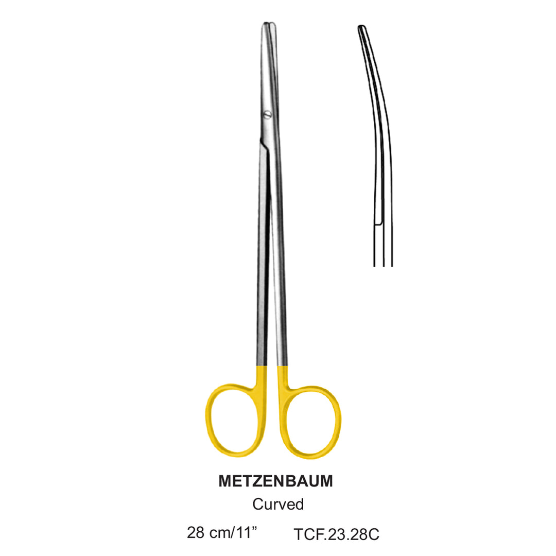 TC-Metzenbaum Dissecting Scissors, Curved, Blunt-Blunt, 28cm  (Tcf.23.28C) by Dr. Frigz