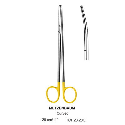 TC-Metzenbaum Dissecting Scissors, Curved, Blunt-Blunt, 28cm  (TCF-23-28C)