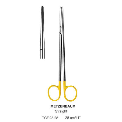 TC-Metzenbaum Dissecting Scissors, Straight, Blunt-Blunt, 28cm  (TCF-23-28)