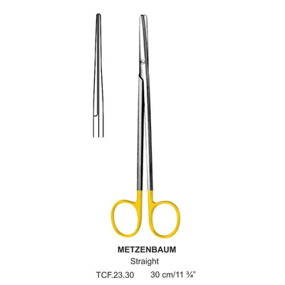 TC-Metzenbaum Dissecting Scissors, Straight, Blunt-Blunt, 30cm  (TCF-23-30)