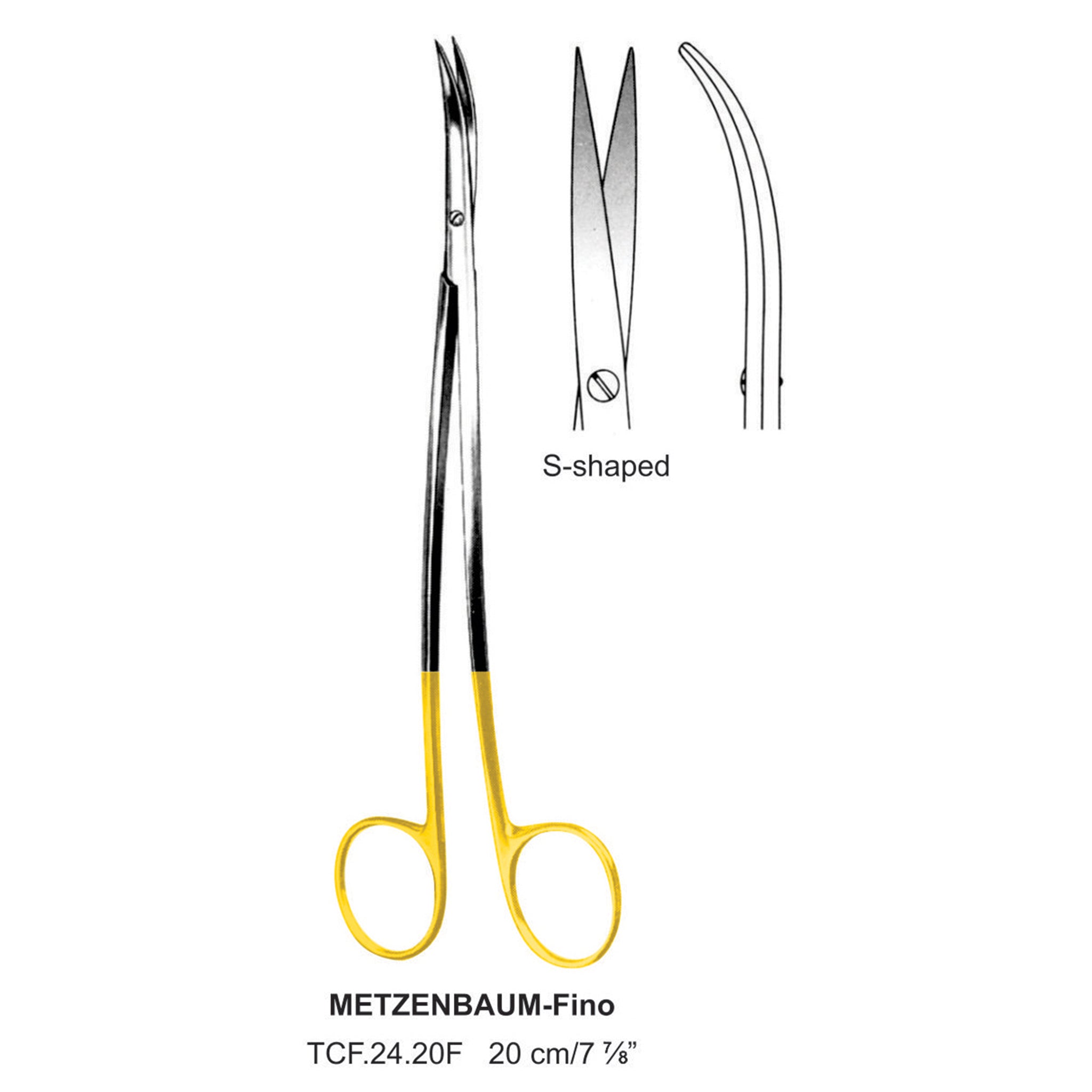 TC-Metzenbaum-Fino Dissecting Scissors Surgery Instrument – Dr Frigz