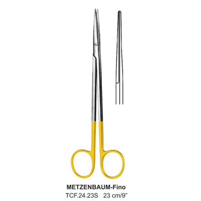 TC-Metzenbaum-Fino Delicate Dissecting Scissors, Straight, Sharp-Sharp, 23cm  (TCF-24-23S)