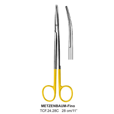 TC-Metzenbaum-Fino Delicate Dissecting Scissors, Curved, Sharp-Sharp,28cm  (Tcf.24.28C) by Dr. Frigz