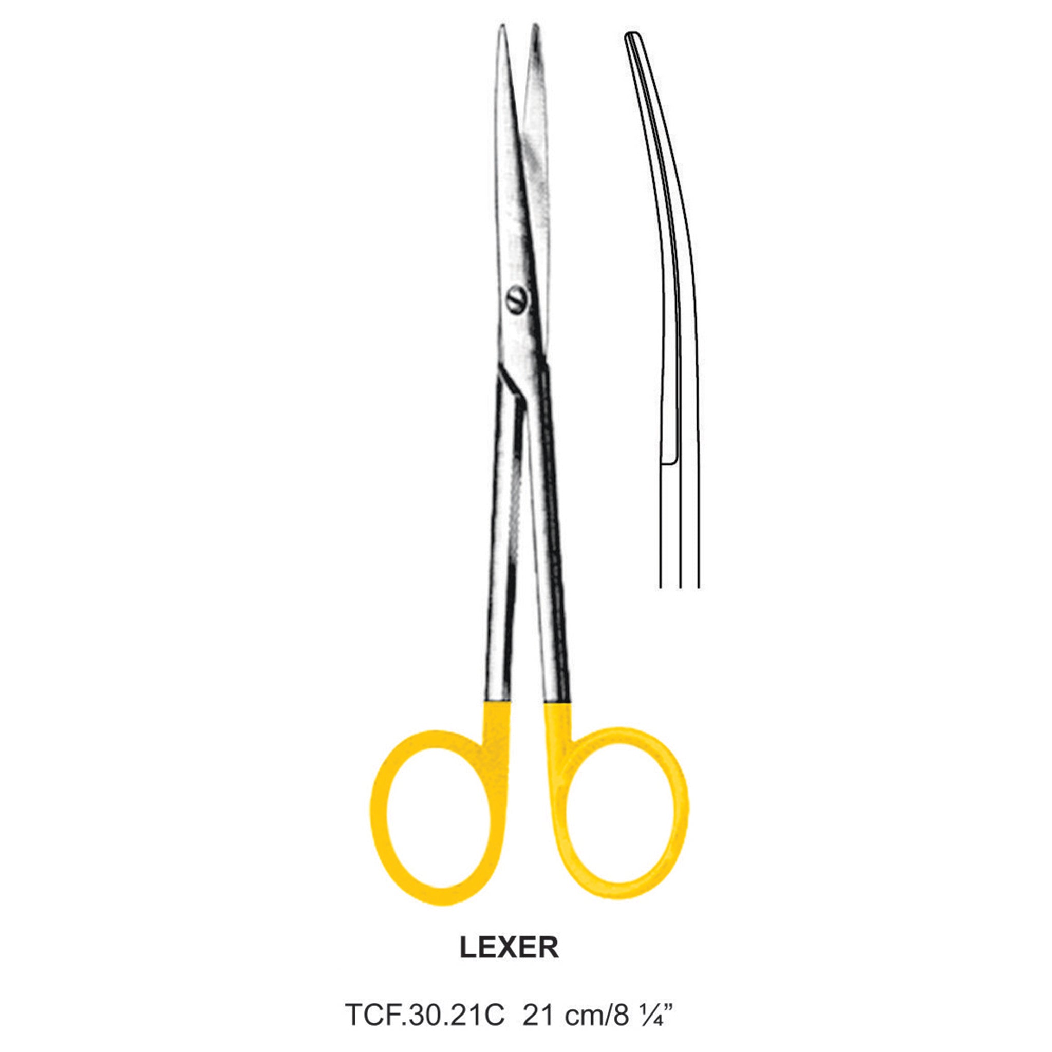 Leftorium Scissors TC-Lexer Operating Scissors Surgery Instrument – Dr Frigz