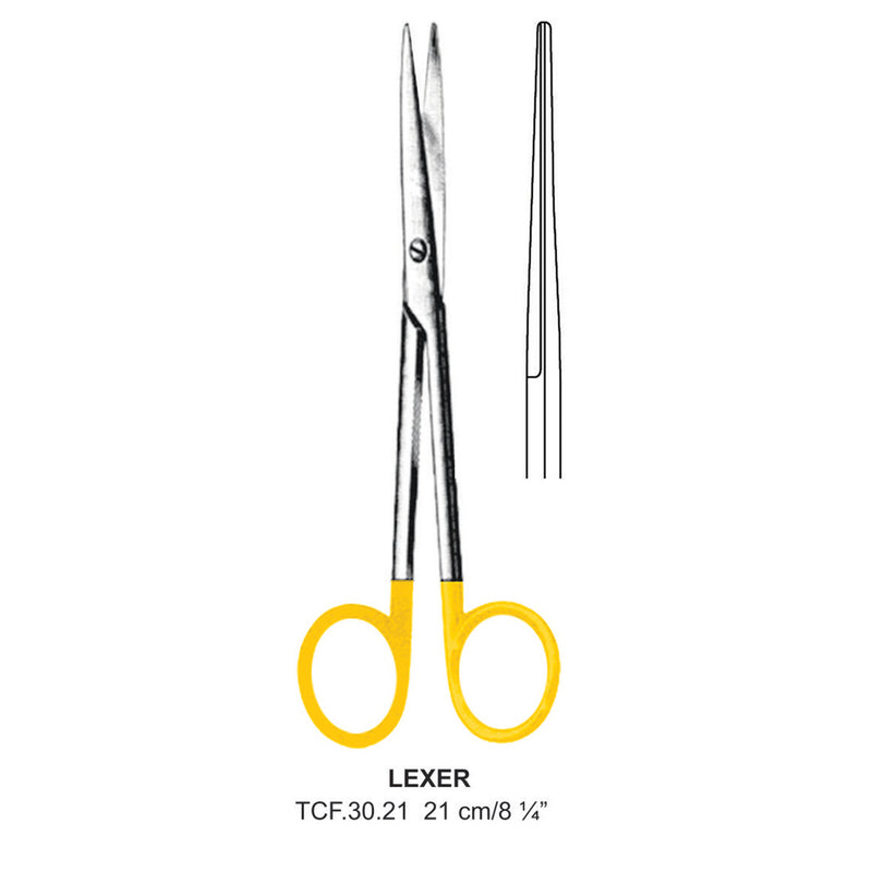 TC-Lexer Operating Scissors, Straight, 21cm (Tcf.30.21) by Dr. Frigz