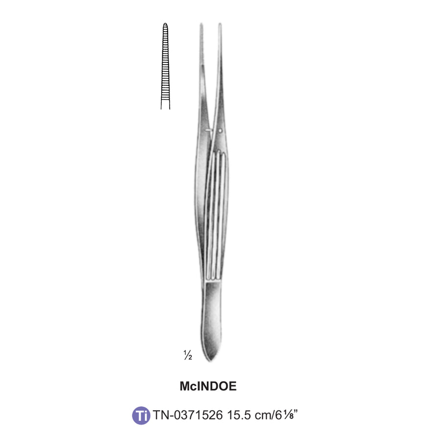 Titanium-Mcindoe Dressing Forceps, 15.5cm (Tn-0371526) by Dr. Frigz