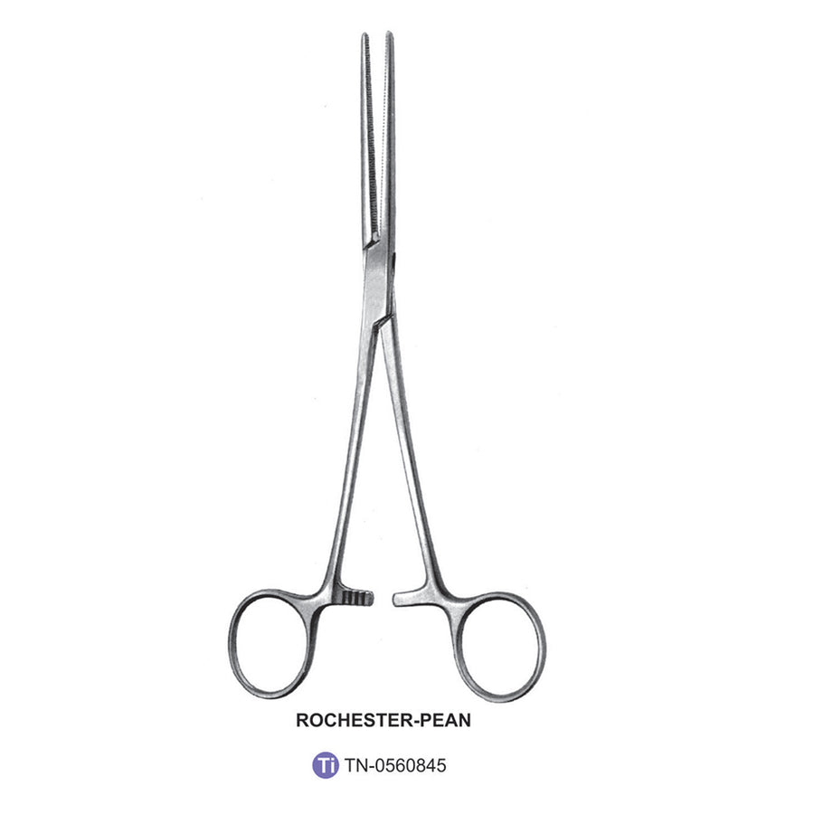 Titaninum-Rochester-Pean Artery Forceps, Straight, 14.5cm (Tn-0560845) by Dr. Frigz
