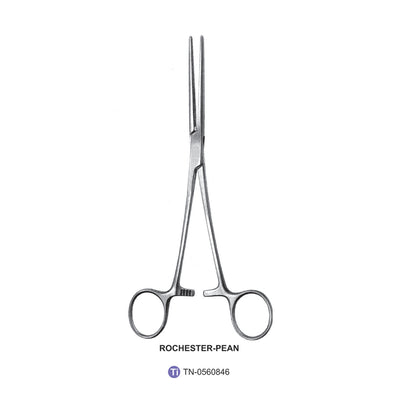 Titaninum-Rochester-Pean Artery Forceps, Curved, 14.5cm (TN-0560846)