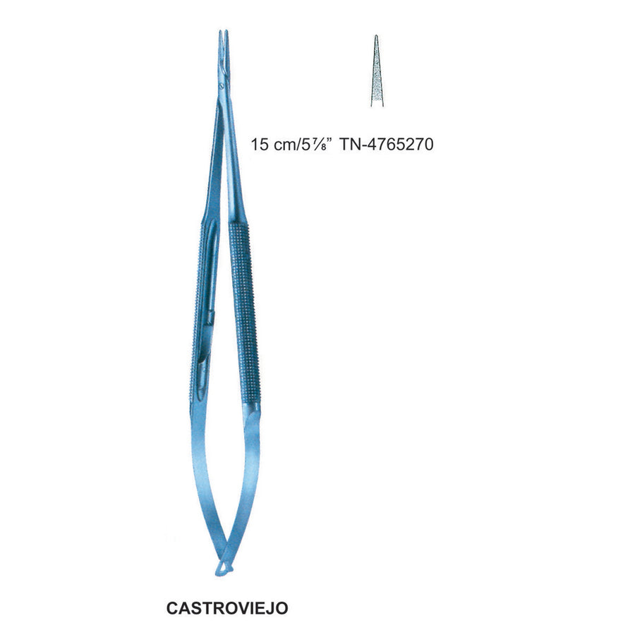 Castroviejo Titanium Instruments 15cm (Tn-4765270) by Dr. Frigz