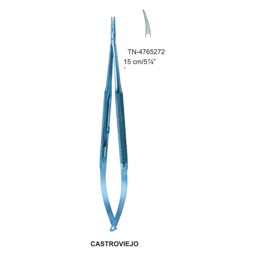 Castroviejo Titanium Instruments 15cm (Tn-4765272) by Dr. Frigz