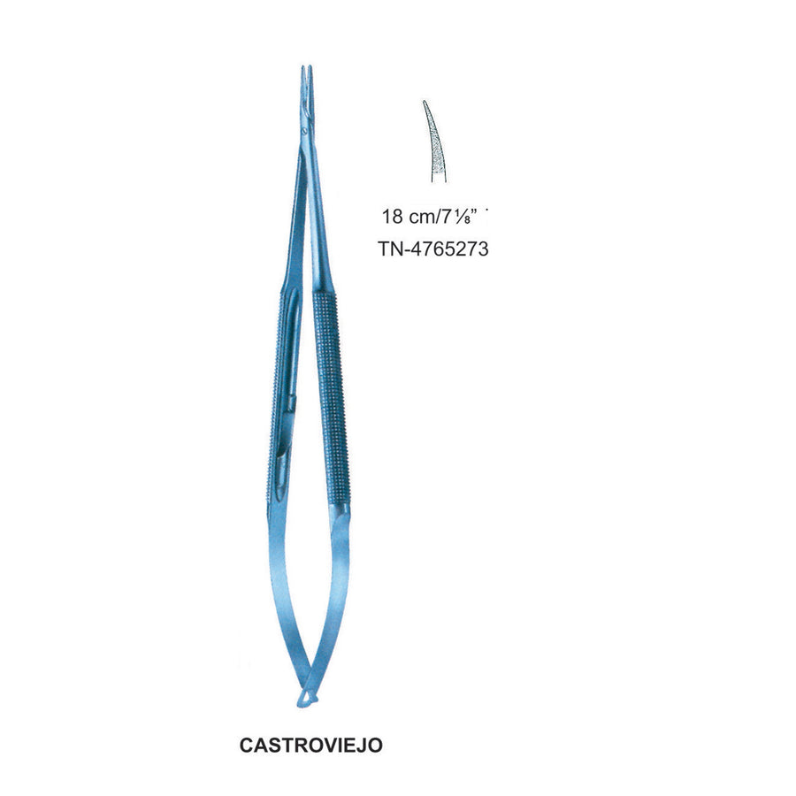 Castroviejo Titanium Instruments 18cm (Tn-4765273) by Dr. Frigz