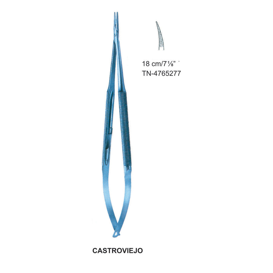 Castroviejo Titanium Instruments 18cm (Tn-4765277) by Dr. Frigz