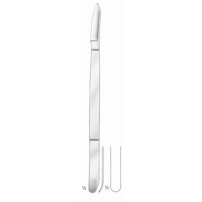 Wax 13cm Metal Handle, Sterilizable (U-045-13)