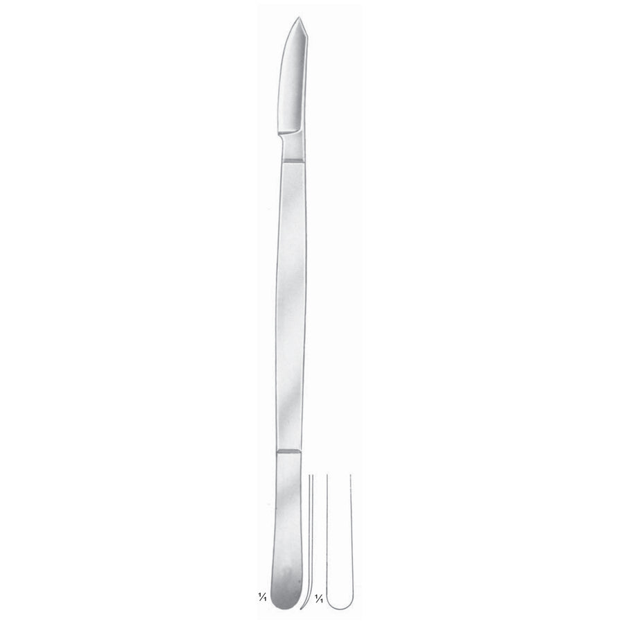 Wax 17.5cm Metal Handle, Sterilizable (U-046-17) by Dr. Frigz