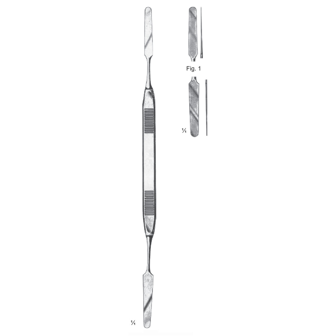 Wax Cement Spatulas Fig 1 (U-054-01) by Dr. Frigz