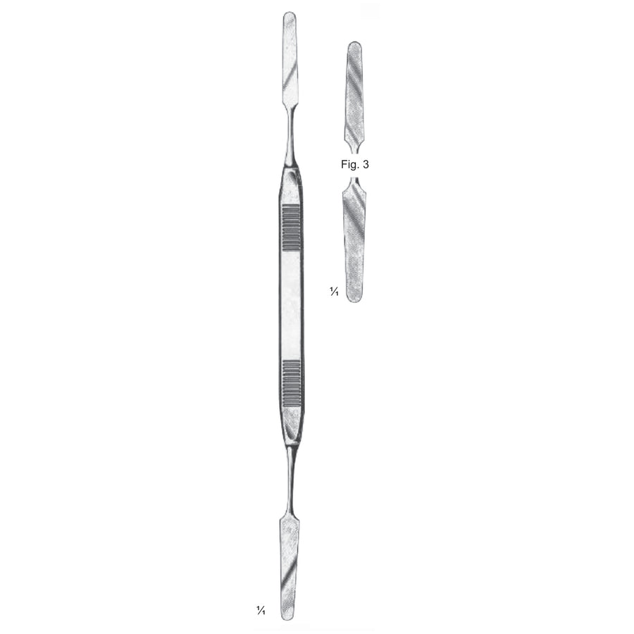 Wax Cement Spatulas Fig 3 (U-054-03) by Dr. Frigz