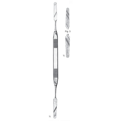 Wax Cement Spatulas Fig 3 (U-054-03)