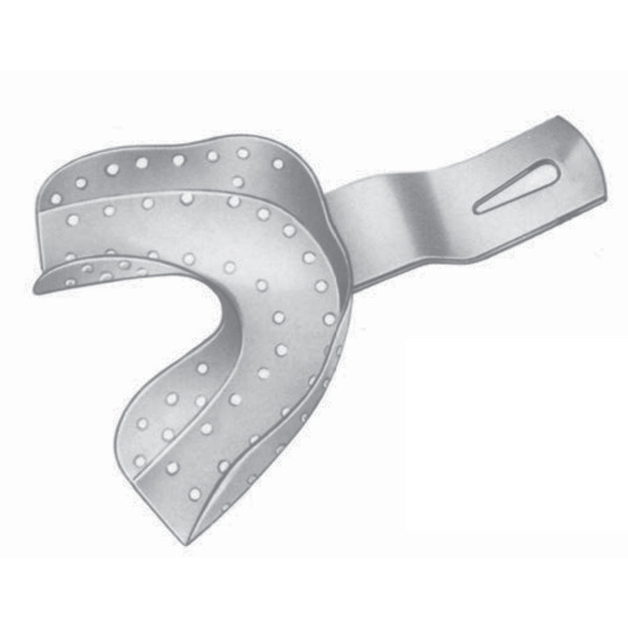 Perforated Impression Trays Form Bu (Inf/B), For Tootded Lower Jaw Fig 0 (V-015-00) by Dr. Frigz