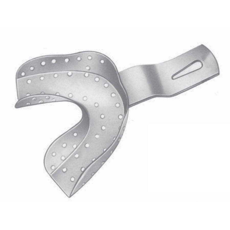 Perforated Impression Trays Form Bu (Inf/B), For Tootded Lower Jaw Fig 1 (V-016-01) by Dr. Frigz