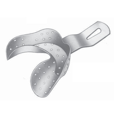 Perforated Impression Trays Form Pu (Inf/P), For Partially Toothed Lower Jaw Fig 3 (V-022-03)