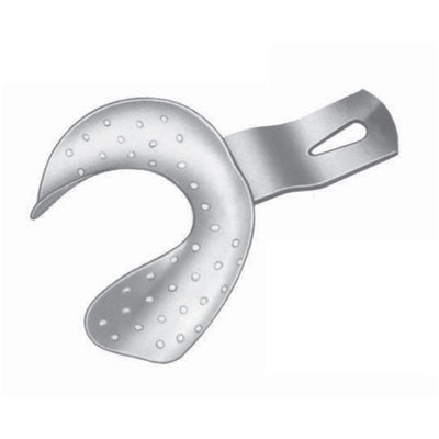 Perforated Impression Trays Form Uu (Inf/U), For Edentulous Lower Jaw Fig 2 (V-024-02)