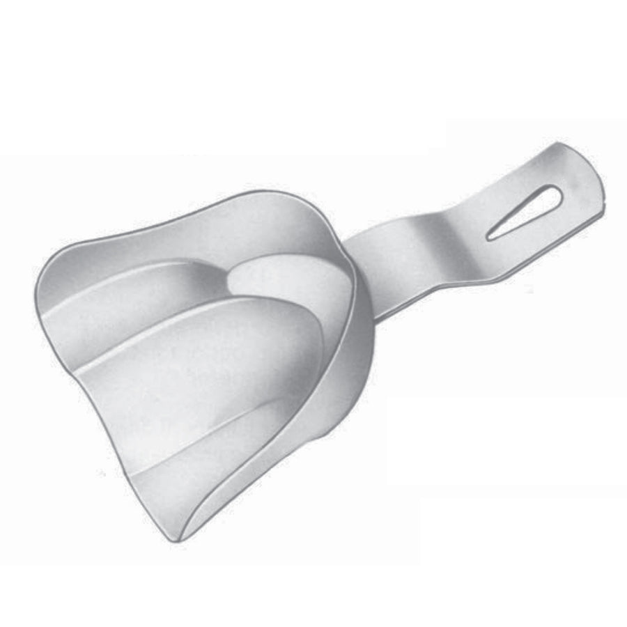Unperforated Impression Trays Form Bo (Sup/B), For Tootded Upper Jaw Fig 4 (V-030-04) by Dr. Frigz