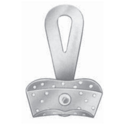 Universal Impression Trays With Swivel Handle And Fixing Screw (V-063-01) by Dr. Frigz