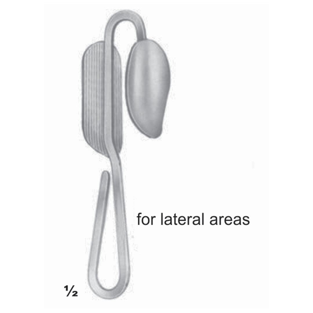 Scheufele Impression Trays Occlusion, For Lateral Areas (V-069-00) by Dr. Frigz