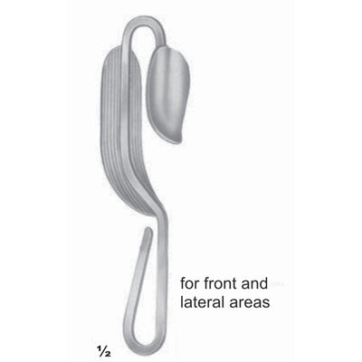Scheufele Impression Trays For Front Lateral Areas (V-070-00) by Dr. Frigz