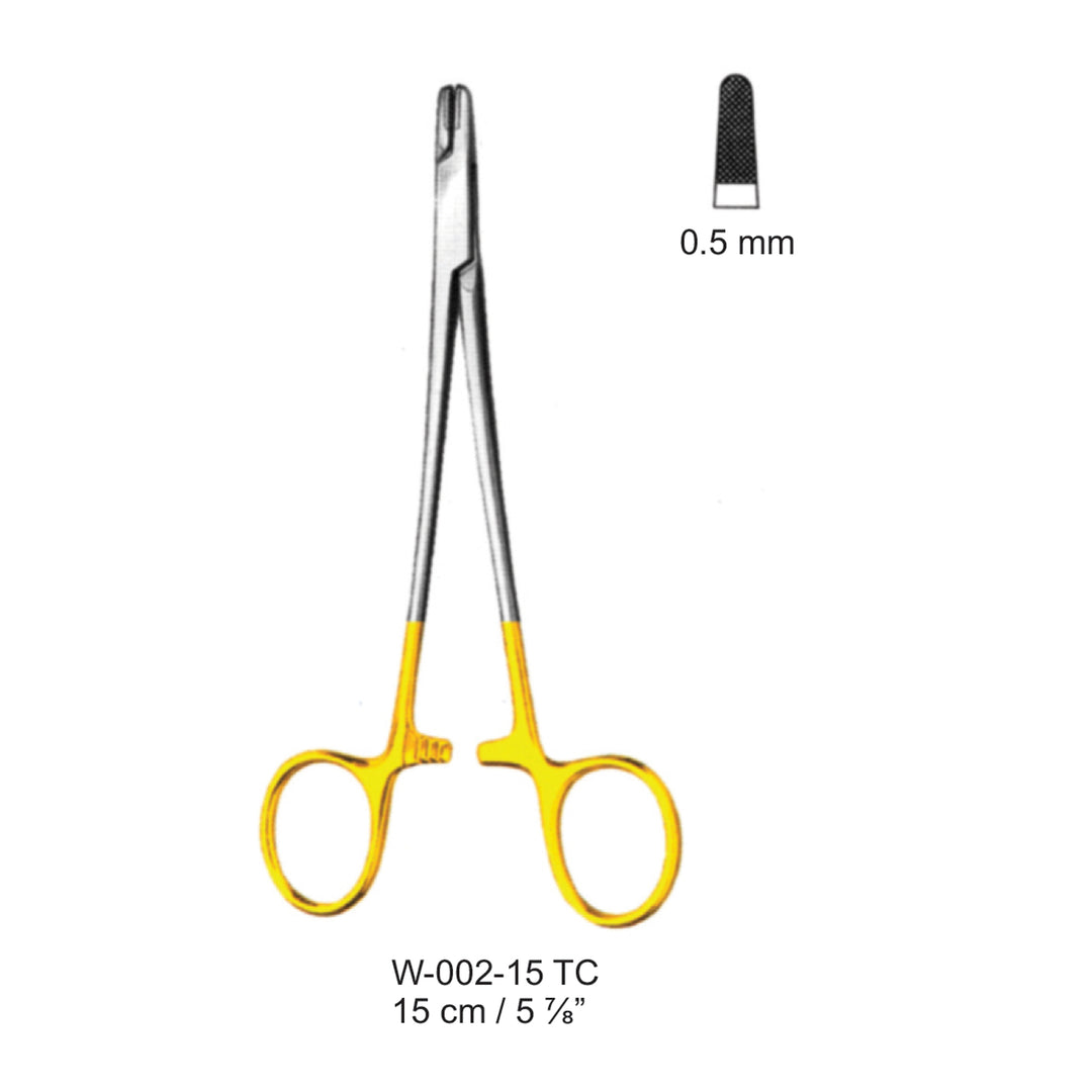 Technic Pliers Straight Tc 15cm 0.5 mm (W-002-15Tc) by Dr. Frigz