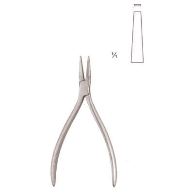 Dumont Technic Pliers Straight 11.5cm (W-007-11)