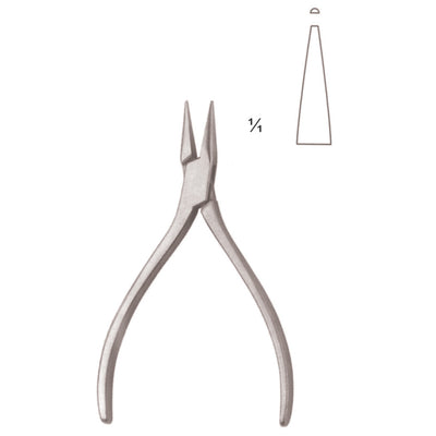 Dumont Technic Pliers Straight 11.5cm (W-008-11)