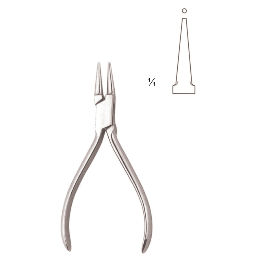 Dumont Technic Pliers Straight 11.5cm (W-009-11) by Dr. Frigz