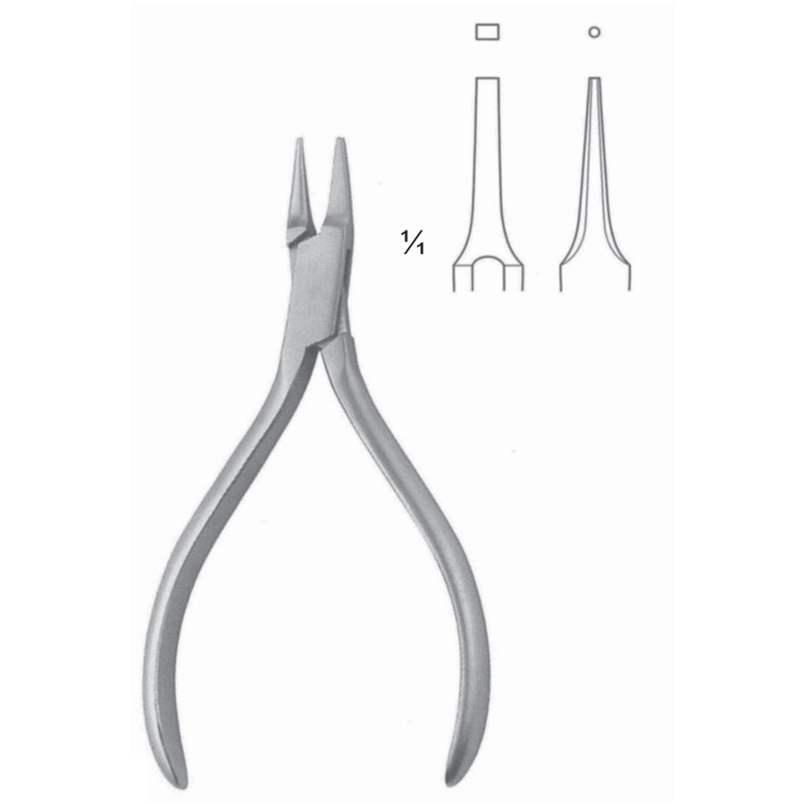Technic Pliers Straight 15cm (W-010-15) by Dr. Frigz