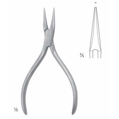 Technic Pliers Straight 13cm Delicate (W-014-13) by Dr. Frigz