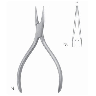 Technic Pliers Straight 13cm Delicate (W-014-13)