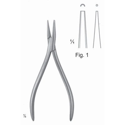 Schwarz Technic Pliers Straight 13cm Fig 1 (W-015-13)