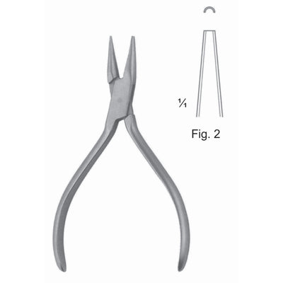 Schwarz Technic Pliers Straight 13cm Fig 2 (W-016-13)