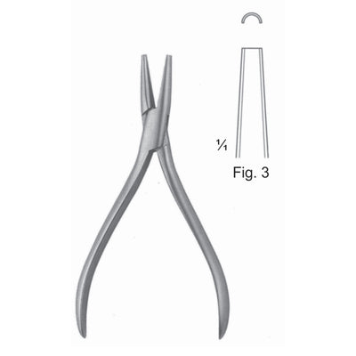 Schwarz Technic Pliers Straight 13cm Fig 3 (W-017-13)