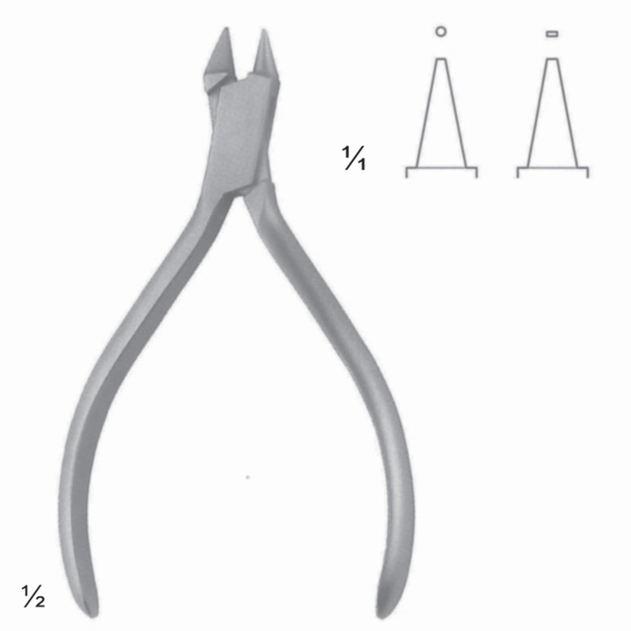 Angle Technic Pliers 12cm (W-042-12) by Dr. Frigz