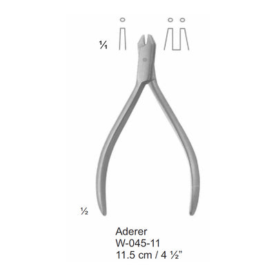 Aderer Technic Pliers 11.5cm (W-045-11) by Dr. Frigz