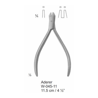 Aderer Technic Pliers 11.5cm (W-045-11)